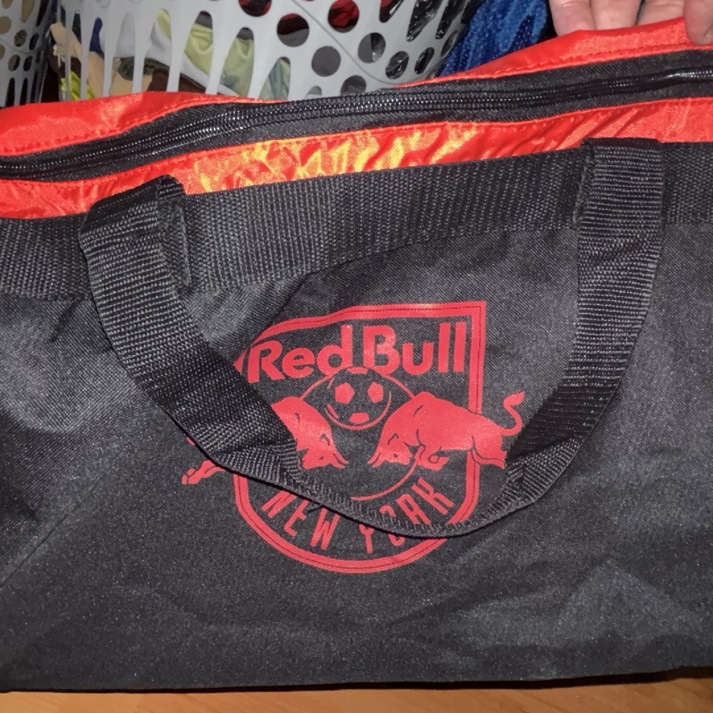 New York Redbull duffle bag